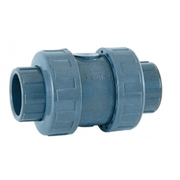 VALVULA RETENCION PVC DE 11/2" 09025